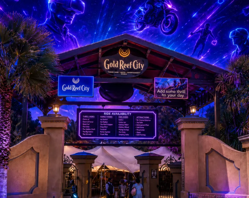 vr zone Gold Reef City